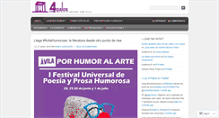 Desktop Screenshot of los4palos.com